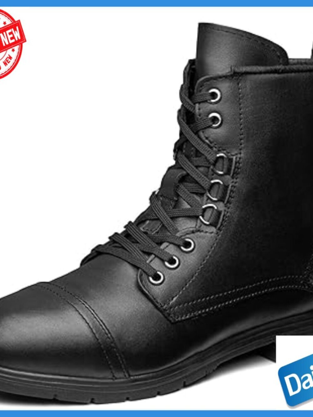 Women's Steel Toe Combat Work Boots Slip Resistant EH Certified